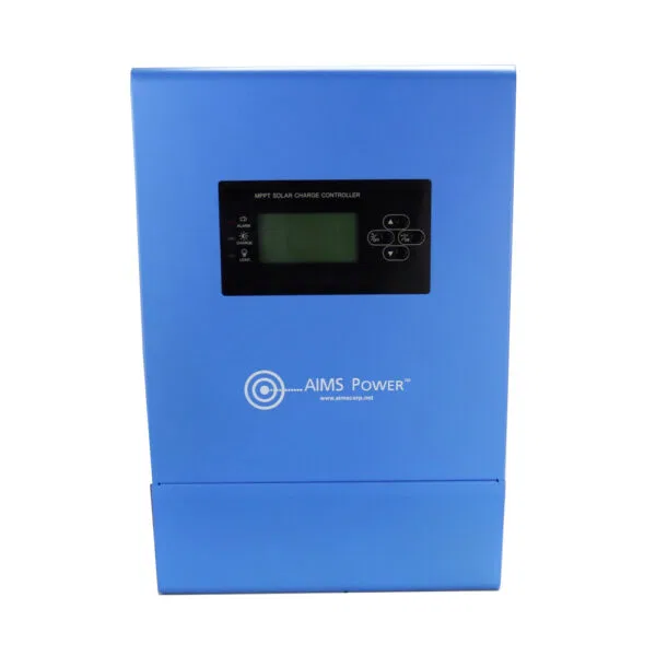 SCC80AMPPT – AIMS POWER Battery Charger Controller, For Use With Solar 12/24/36/48 Volt Sealed/ Flooded/ Lithium/ Lea...
